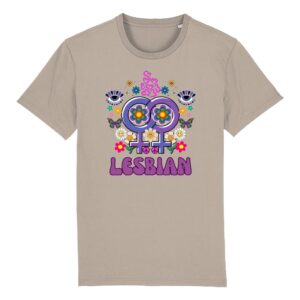 Lesbian Hippie - T-shirt