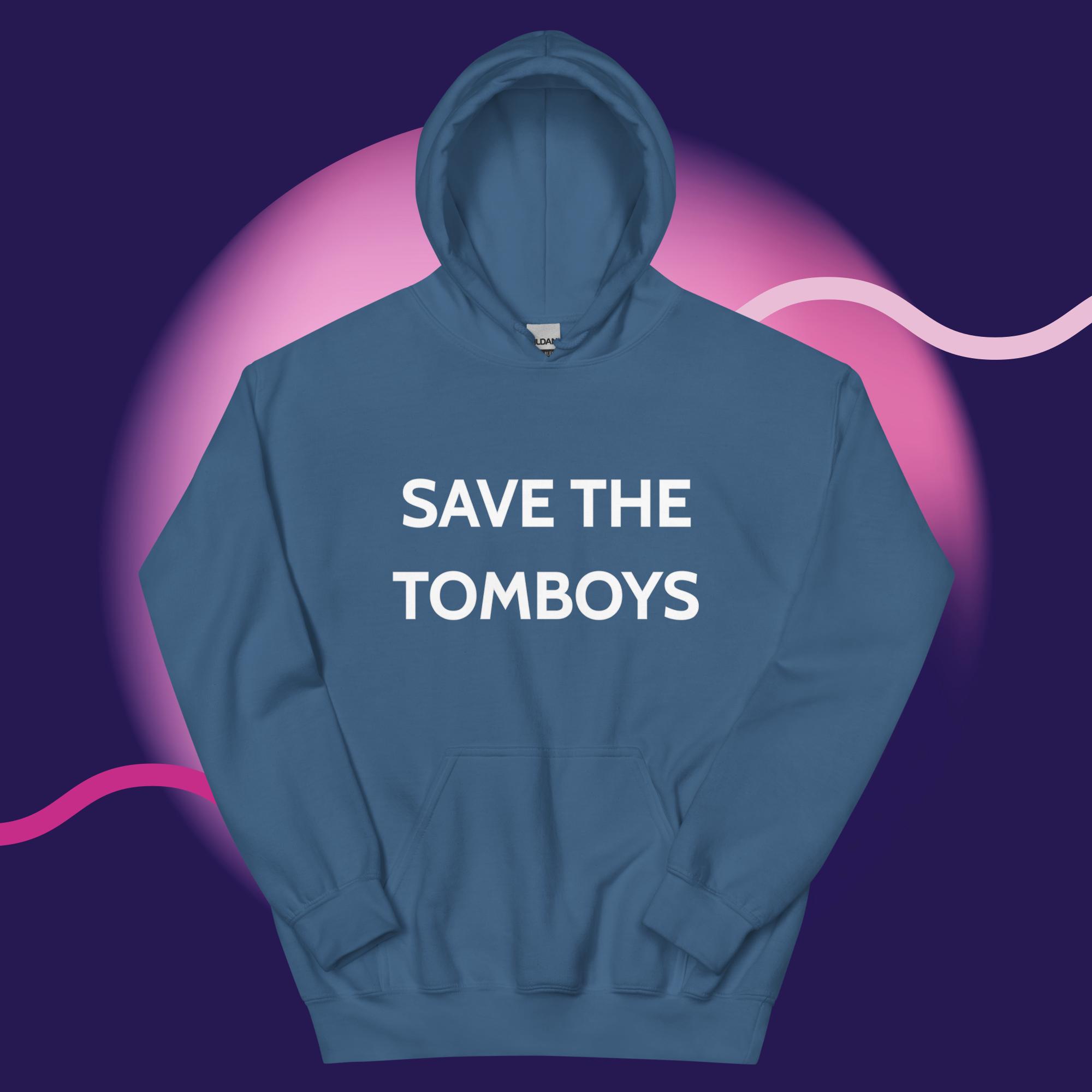 Iconic SAVE THE TOMBOYS – Hoodie - Image 2