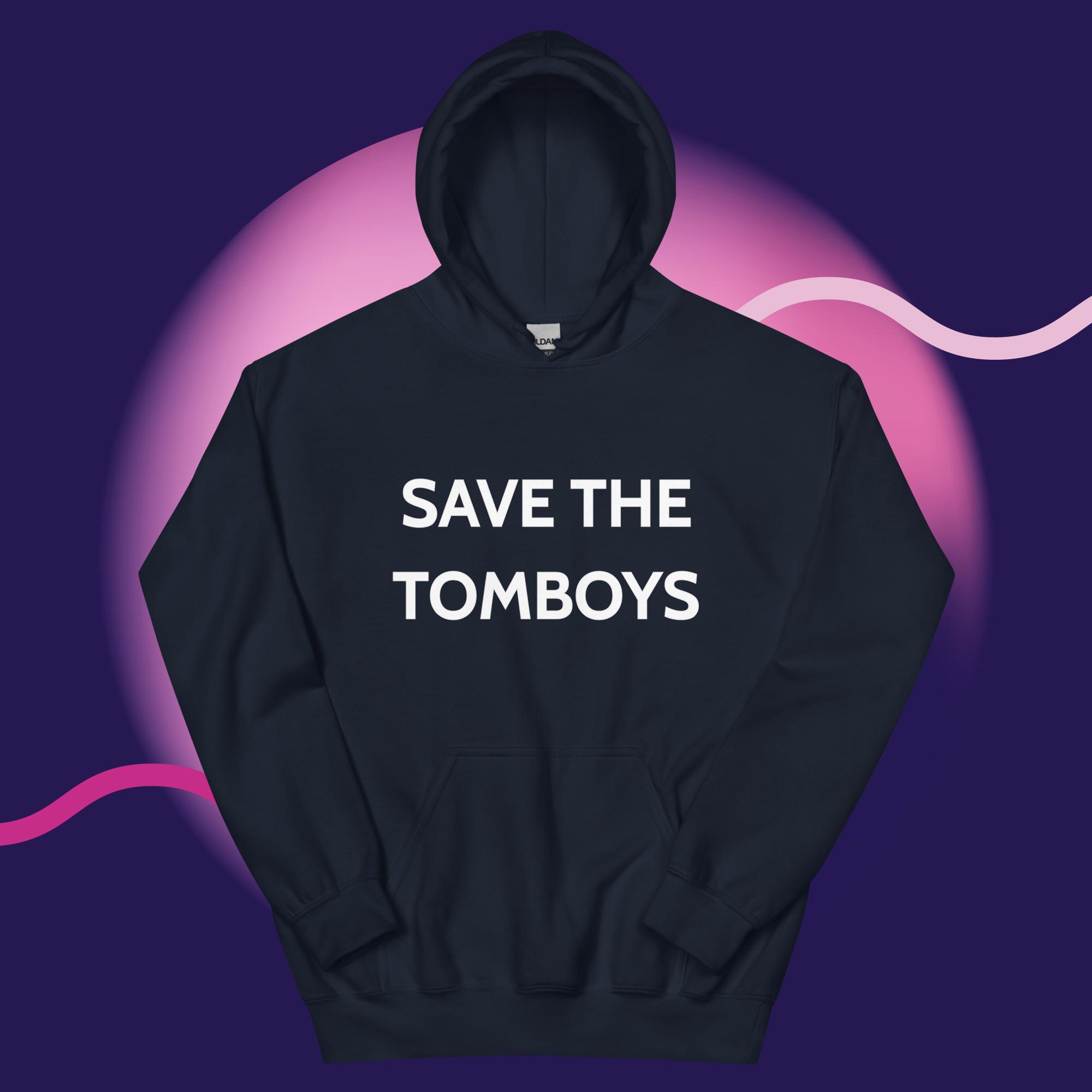 Iconic SAVE THE TOMBOYS – Hoodie - Image 3