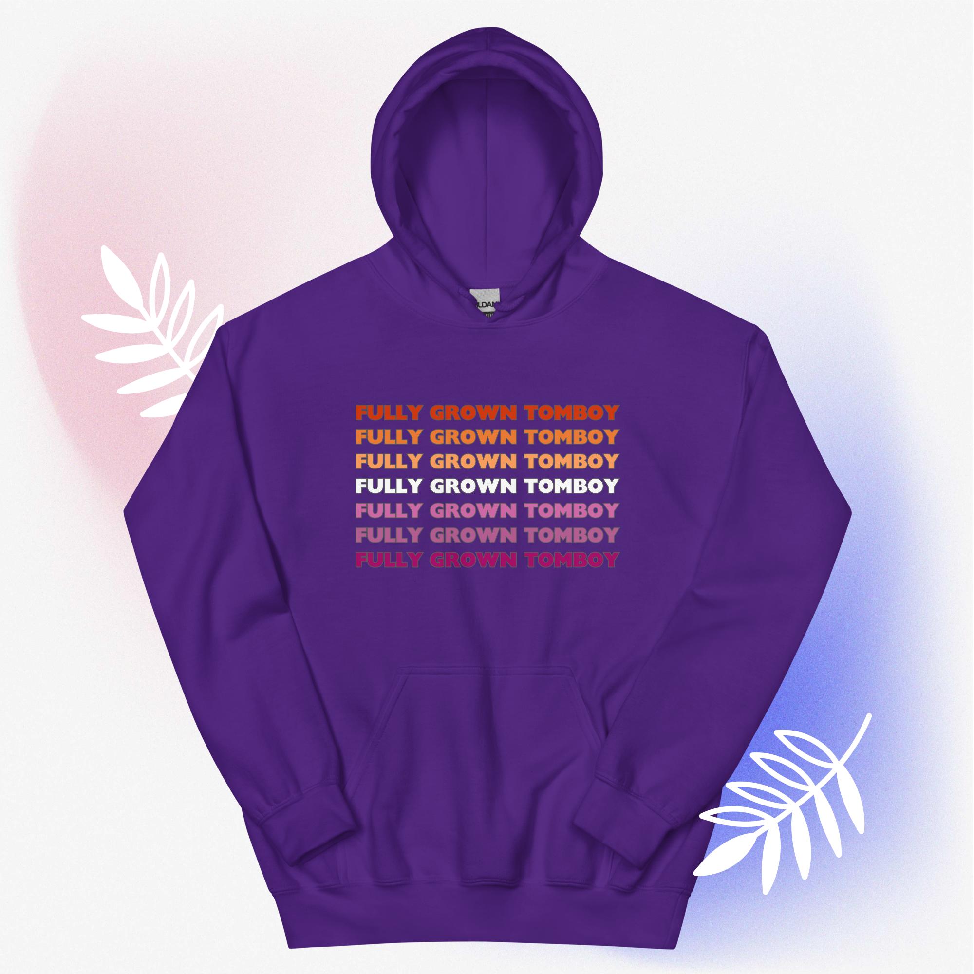 Fully Grown Tomboy – Hoodie - Image 8